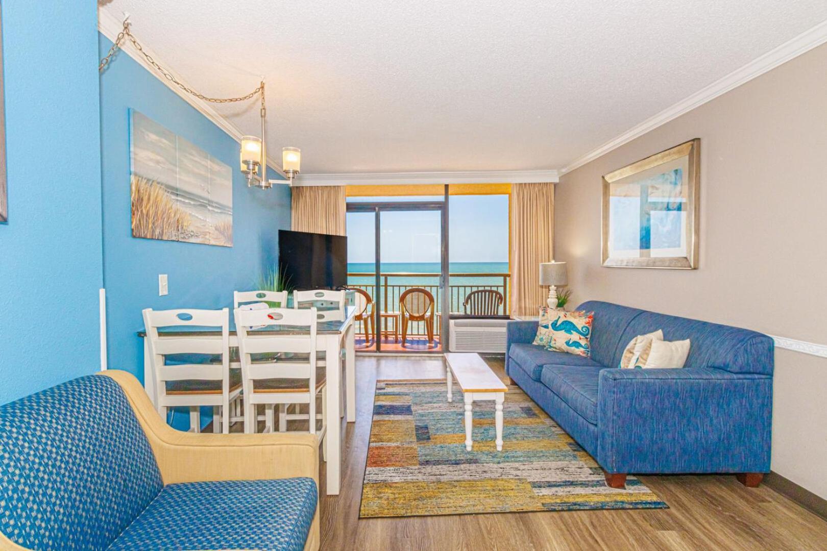 Oceanfront 1 Bedroom Suite With Beautiful Decor And Accents Caravelle Resort 1039 Sleeps 6 Guests Myrtle Beach Eksteriør bilde