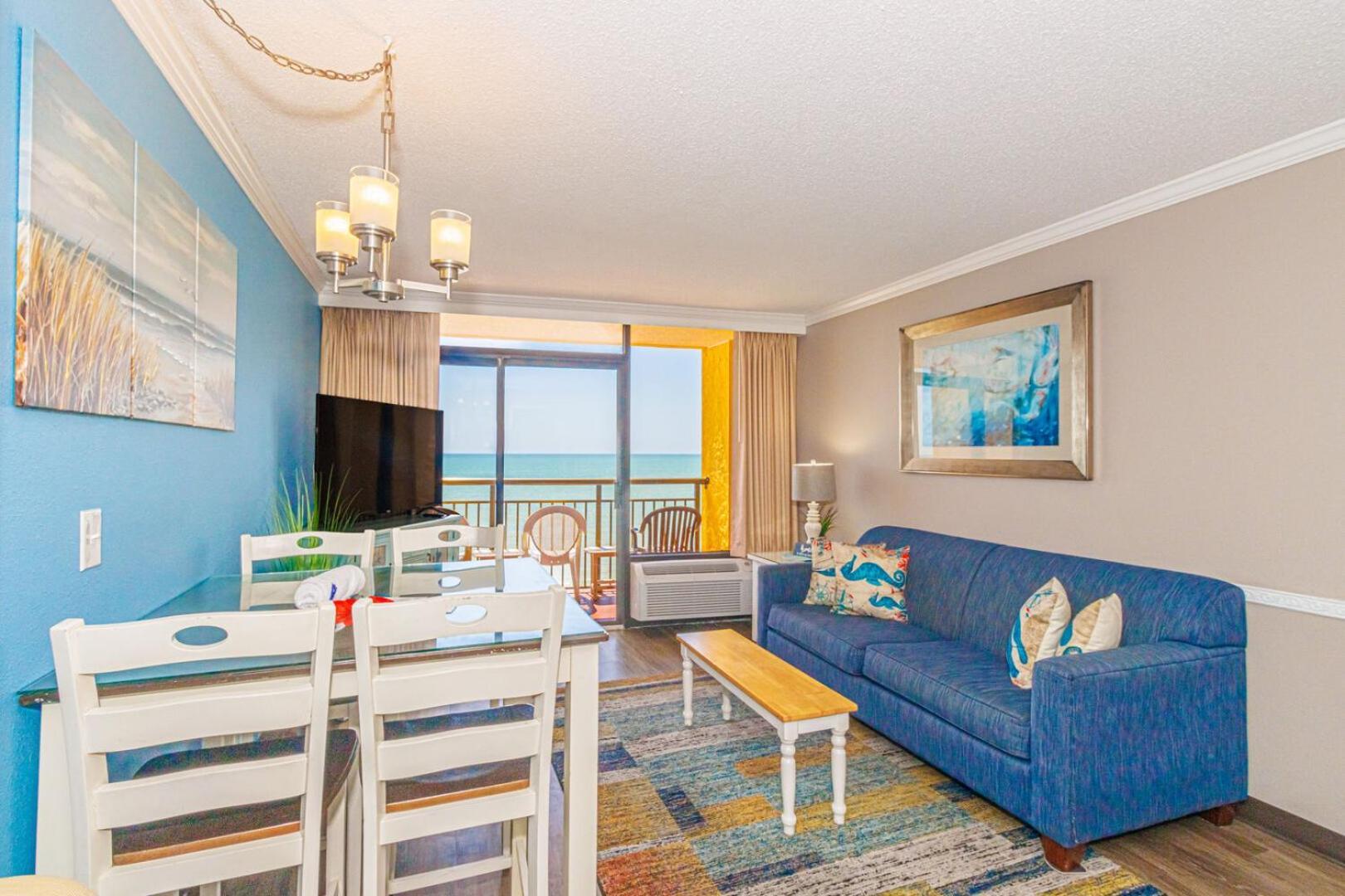 Oceanfront 1 Bedroom Suite With Beautiful Decor And Accents Caravelle Resort 1039 Sleeps 6 Guests Myrtle Beach Eksteriør bilde
