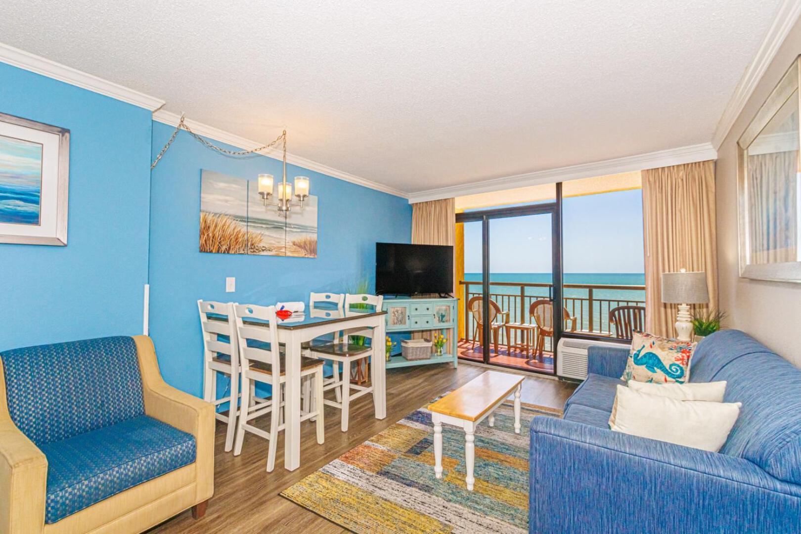 Oceanfront 1 Bedroom Suite With Beautiful Decor And Accents Caravelle Resort 1039 Sleeps 6 Guests Myrtle Beach Eksteriør bilde