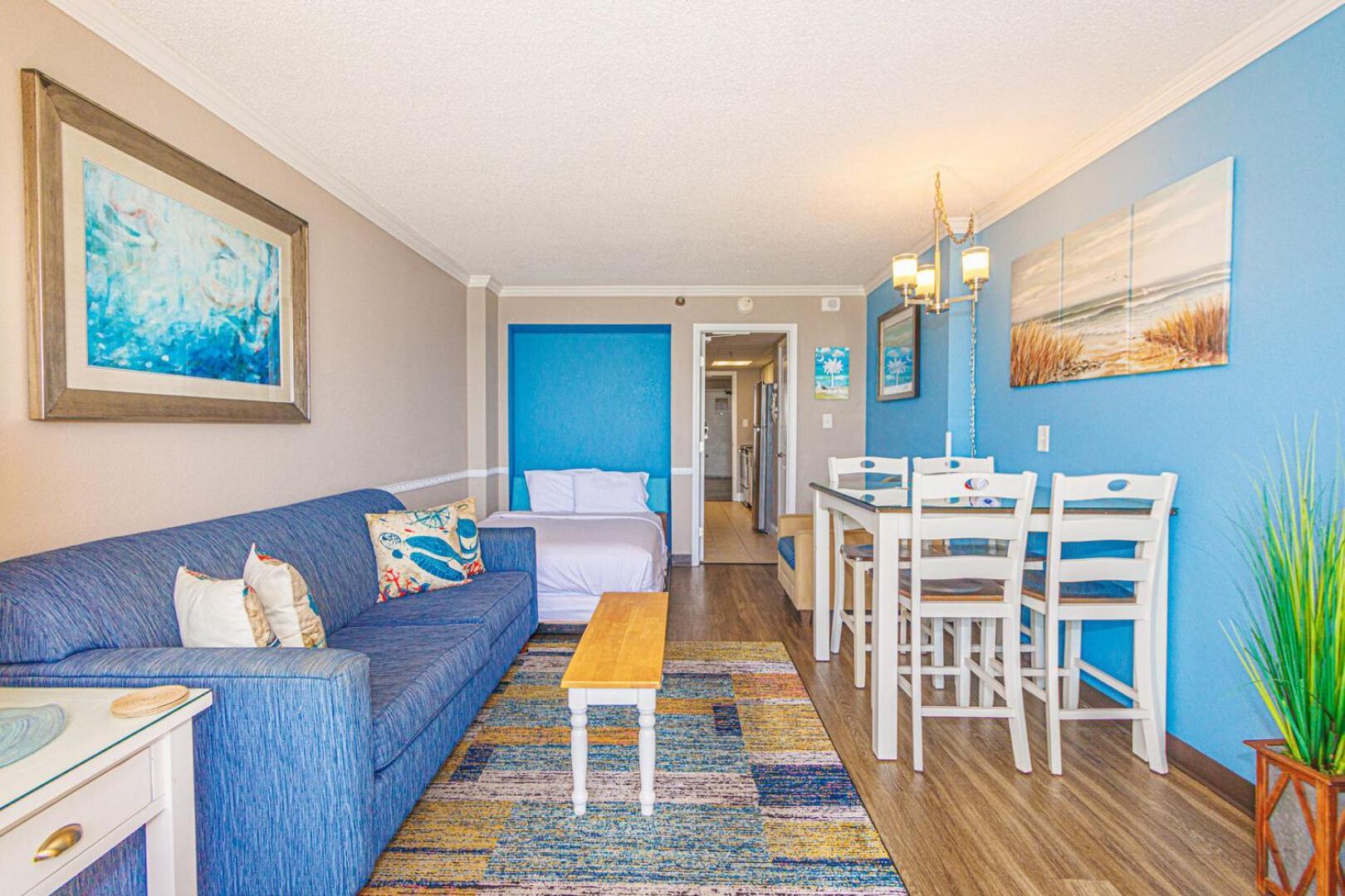 Oceanfront 1 Bedroom Suite With Beautiful Decor And Accents Caravelle Resort 1039 Sleeps 6 Guests Myrtle Beach Eksteriør bilde
