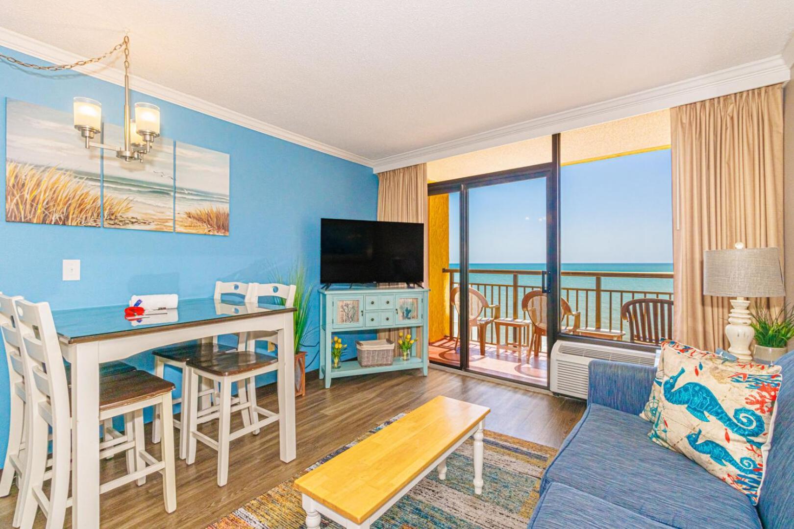 Oceanfront 1 Bedroom Suite With Beautiful Decor And Accents Caravelle Resort 1039 Sleeps 6 Guests Myrtle Beach Eksteriør bilde